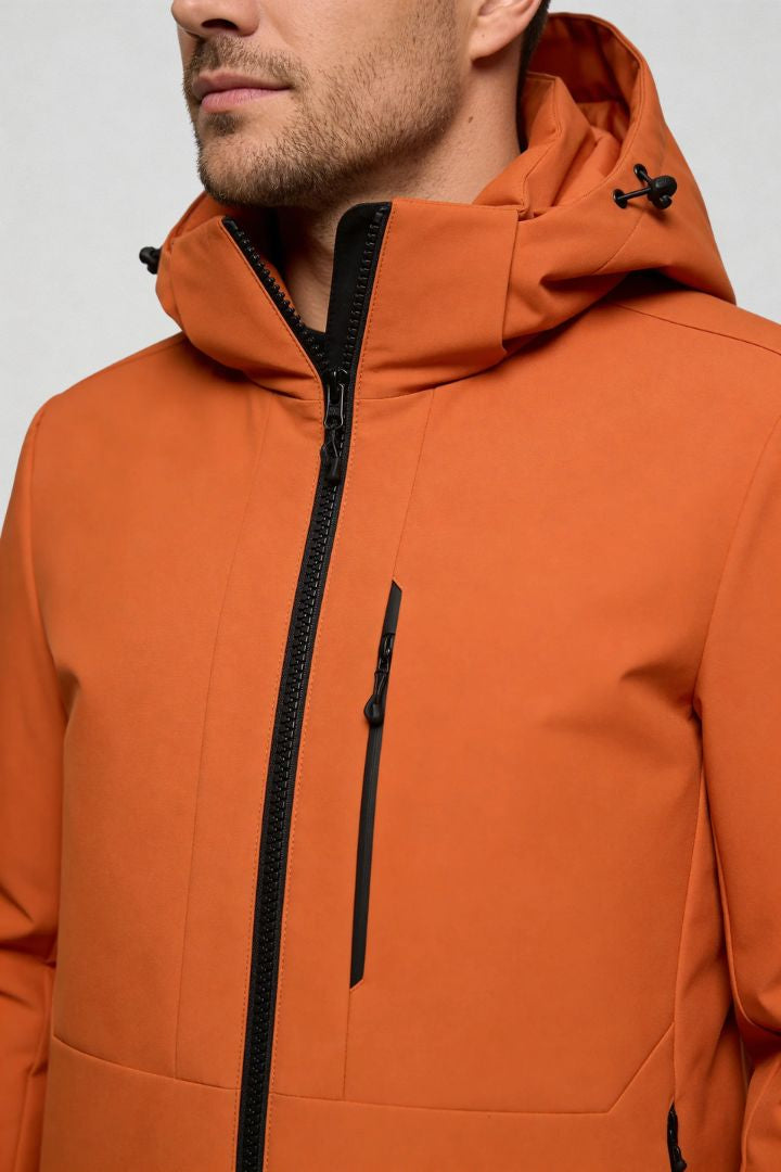 Arctura Technical Hooded Jacket - Orange