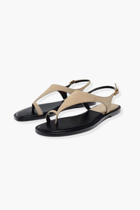 Nude Thong Flat Sandal