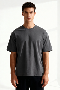 Classic Cotton Tee - Gray