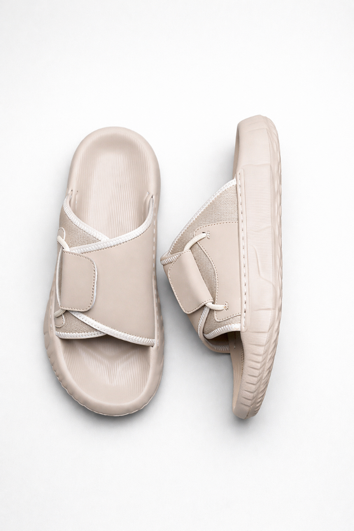 Dawson Comfort Slide Sandals - Sand
