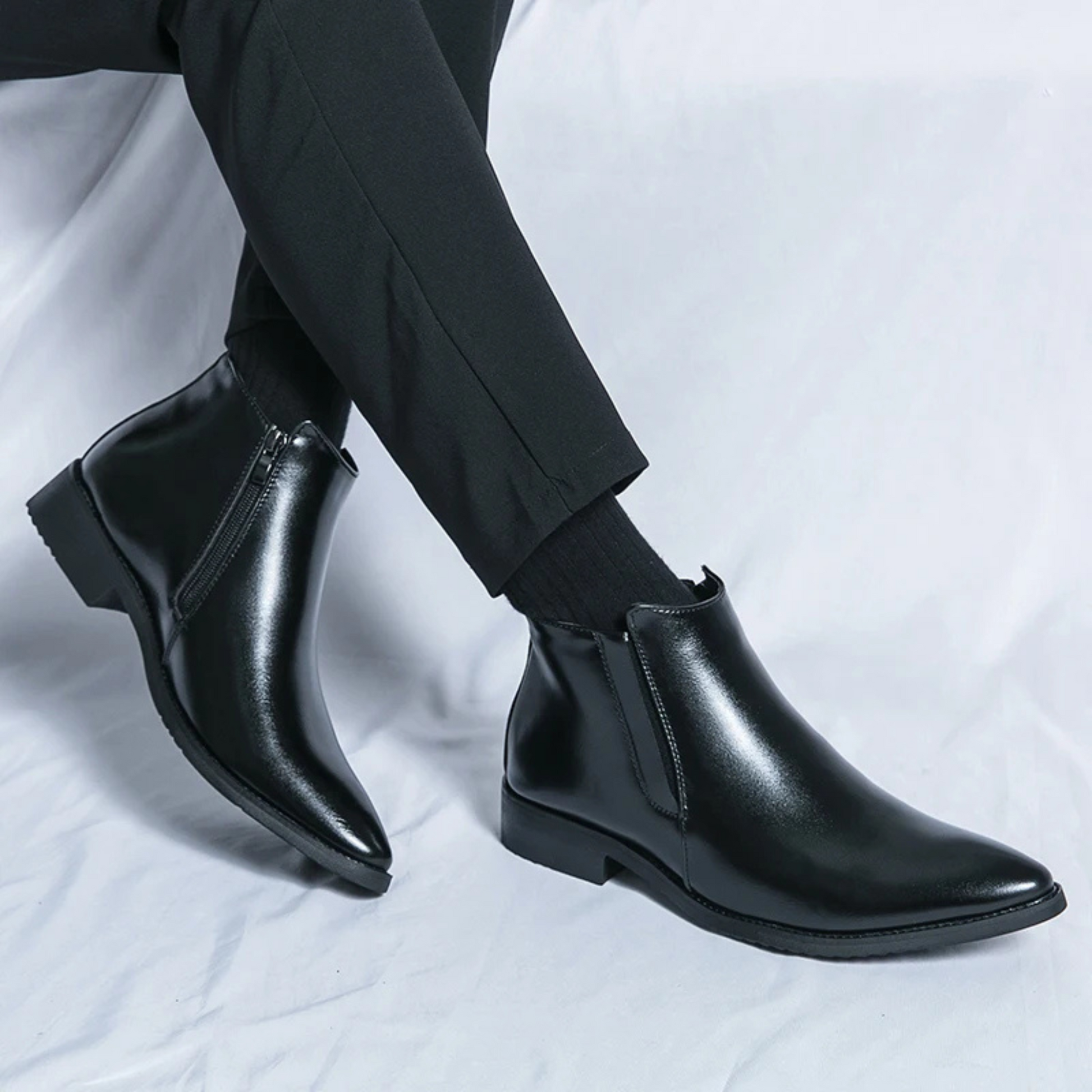 STIRLING CHELSEA ZIP-UP - NOIR