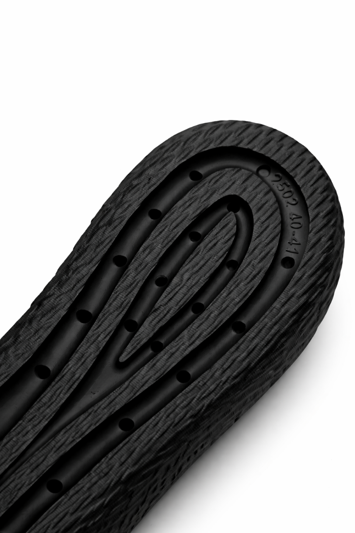 Dawson Comfort Slide Sandals - Black