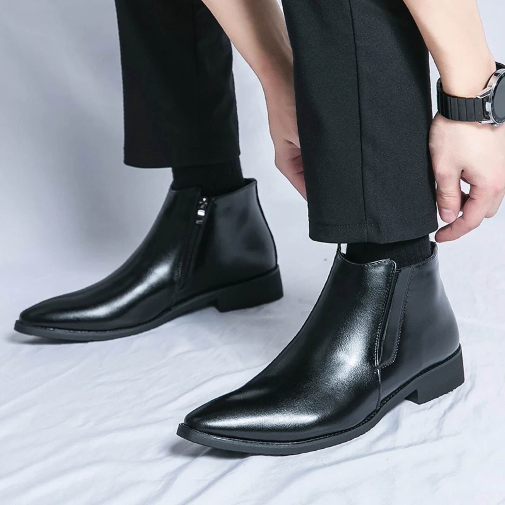 STIRLING CHELSEA ZIP-UP - NOIR