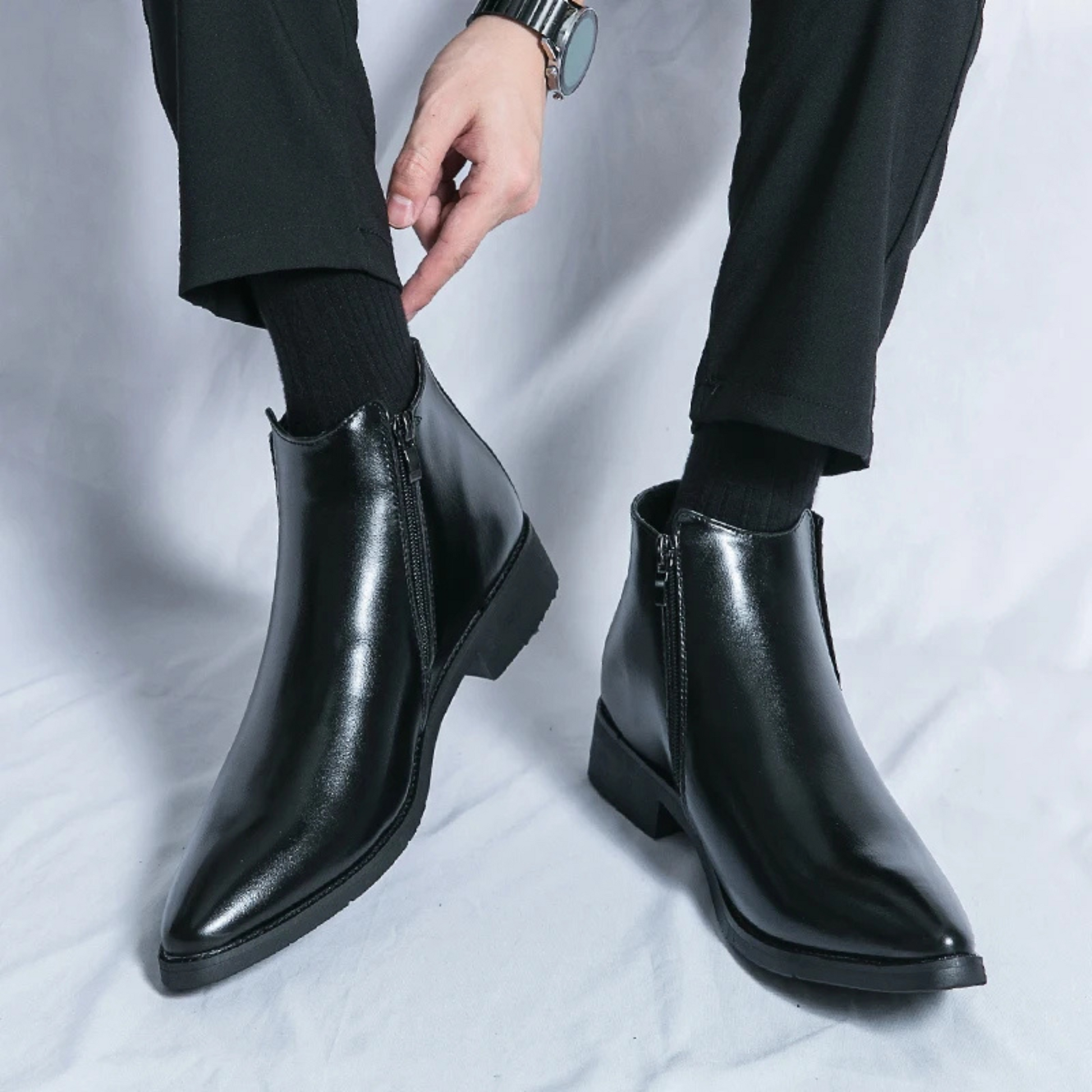 STIRLING CHELSEA ZIP-UP - NOIR
