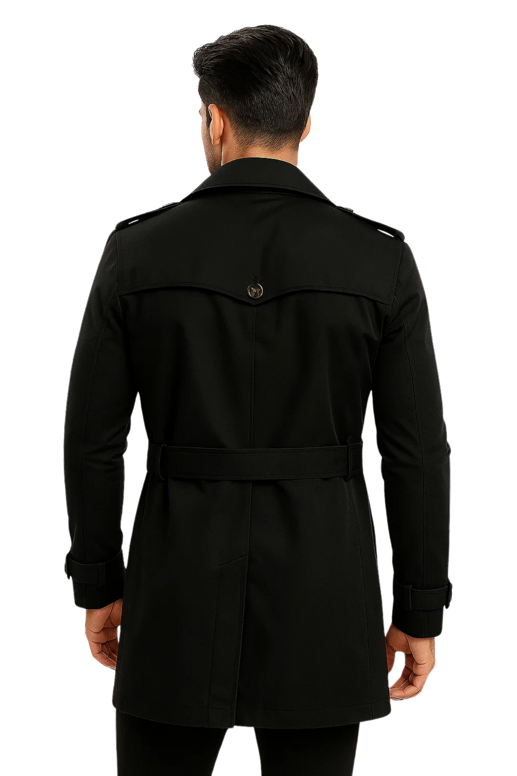 Harrison Trench Coat - Black