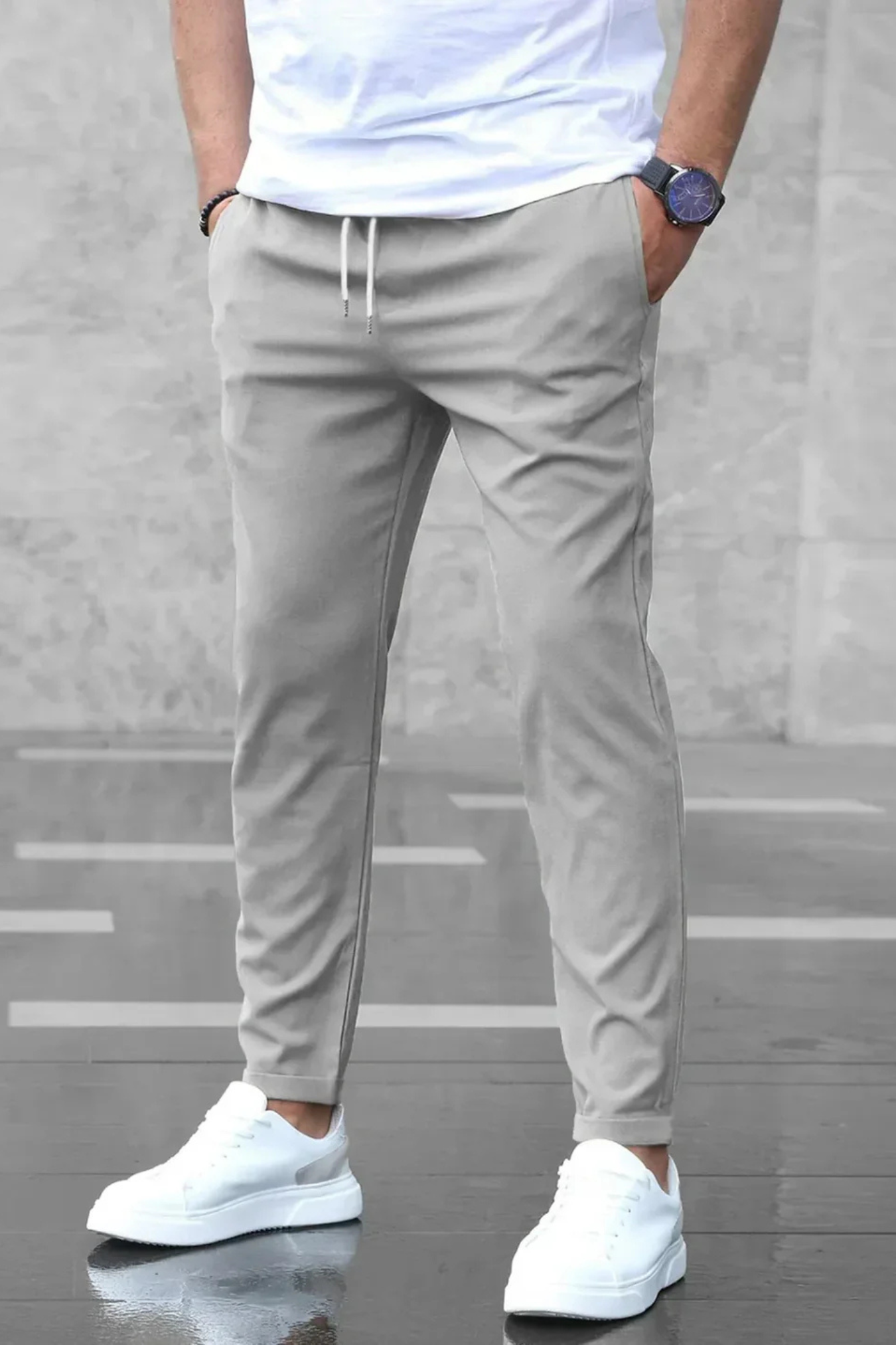 The Modern Stretch Jogger - Gray