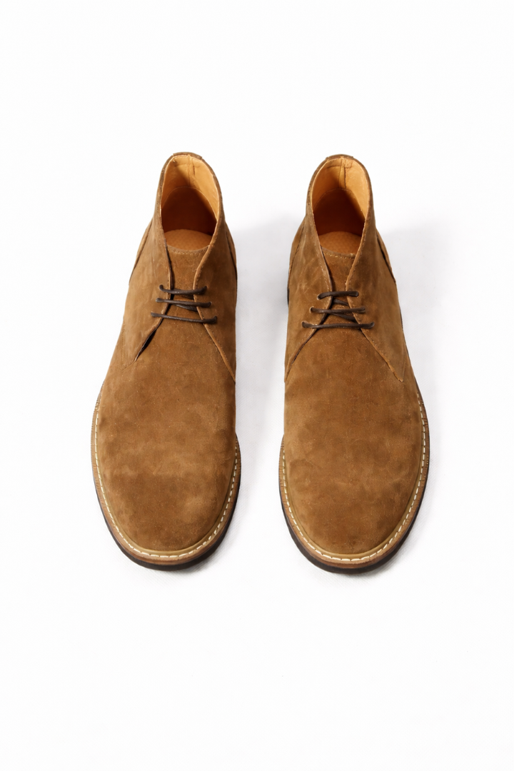Santino Suede Chukka Boots - Sahara Brown