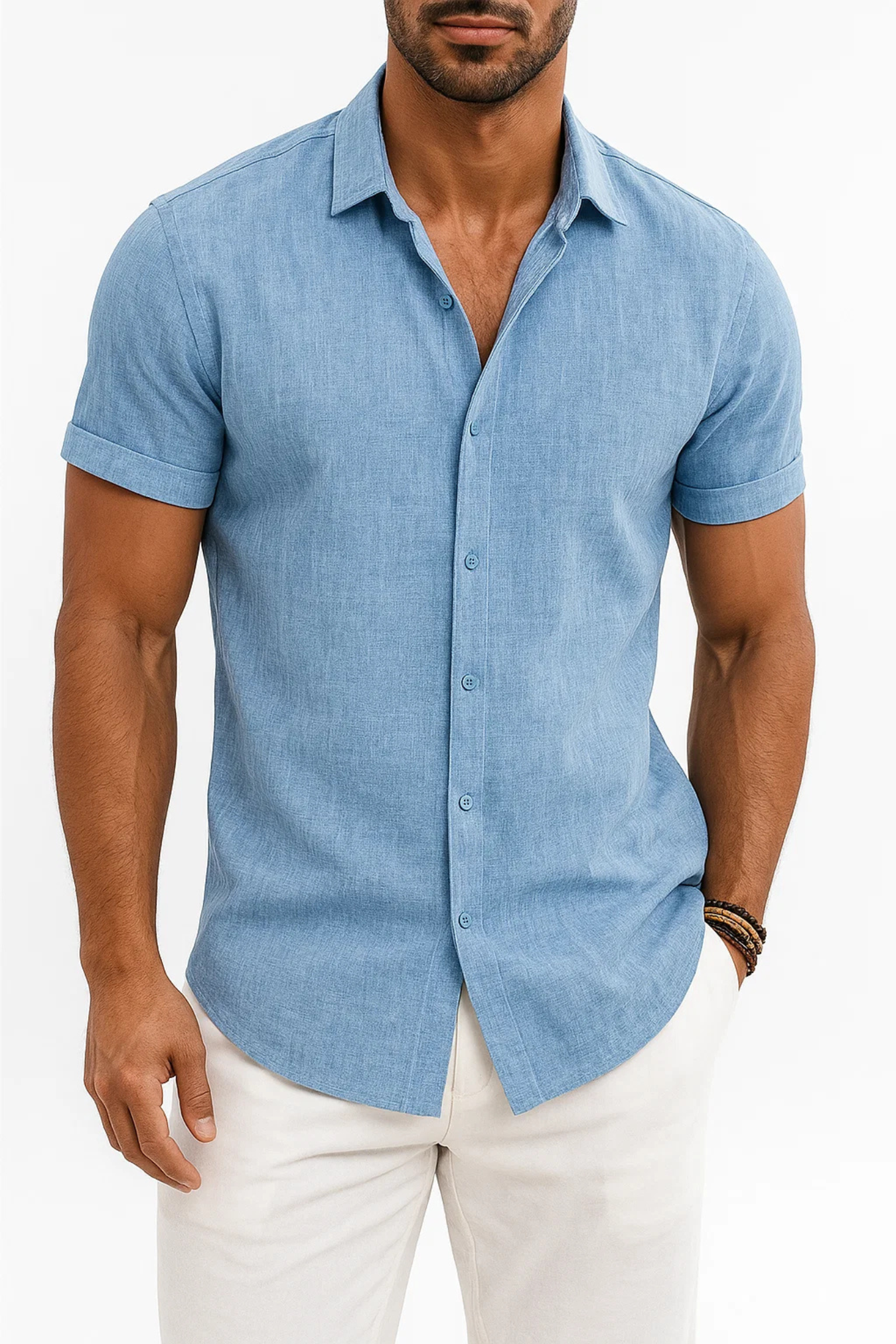 Riviera Short Sleeve Shirt - Blue