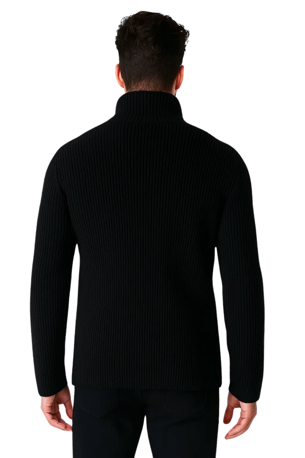 Whitmore Knit Cardigan - Black