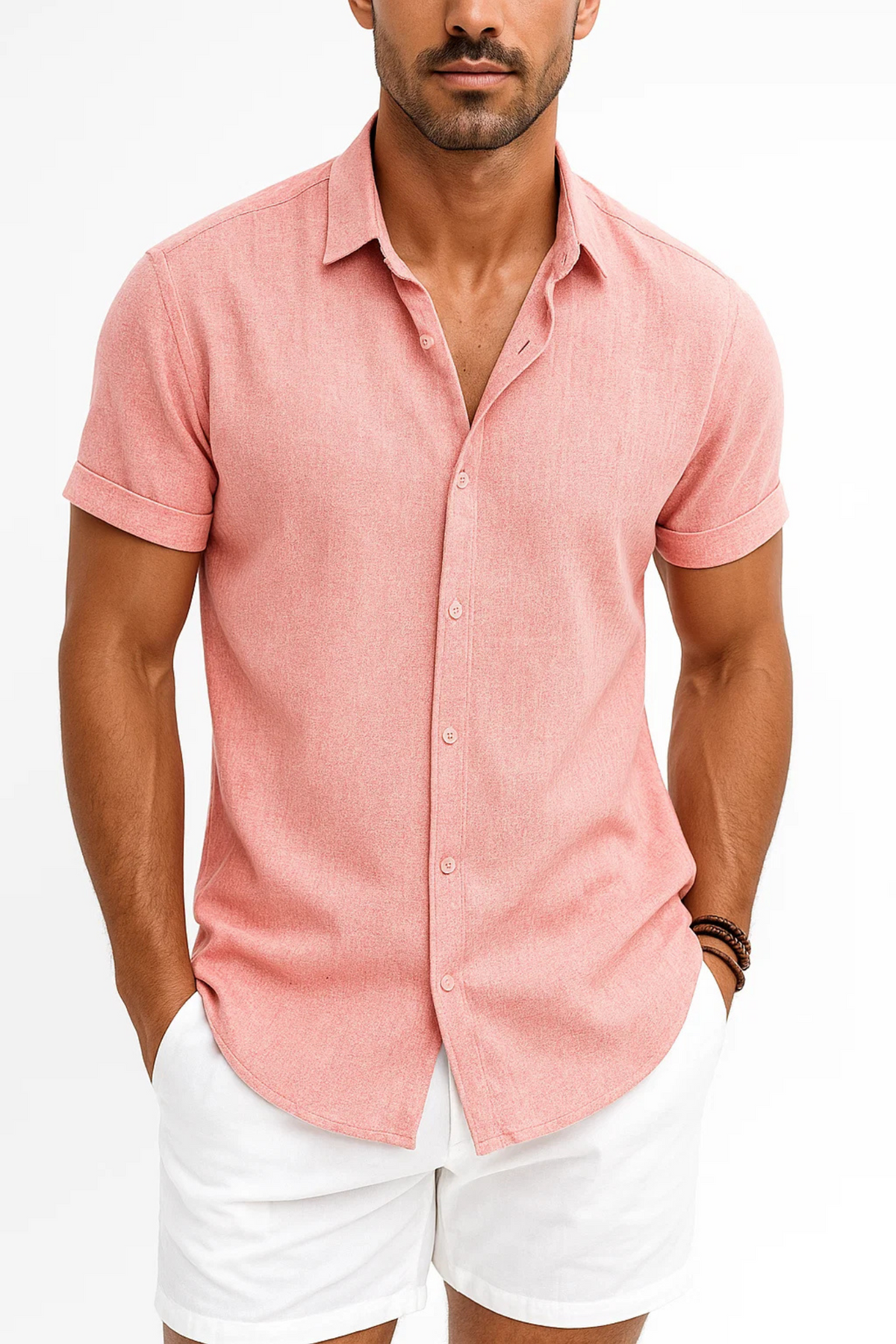 Riviera Short Sleeve Shirt - Pink