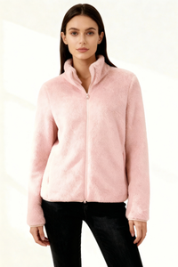 Lora Full-Zip Fleece Jacket  - Pink