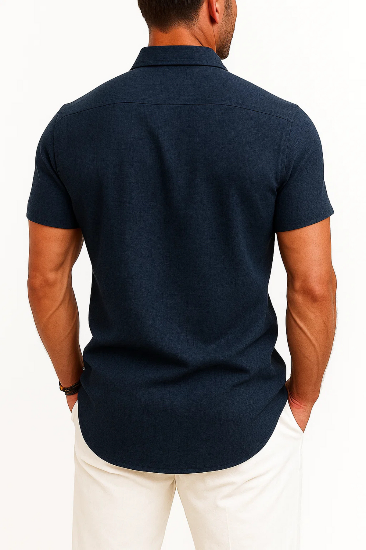 Riviera Short Sleeve Shirt - Navy