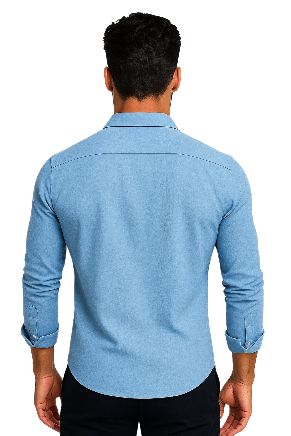 Larry Long-Sleeve Shirt - Blue