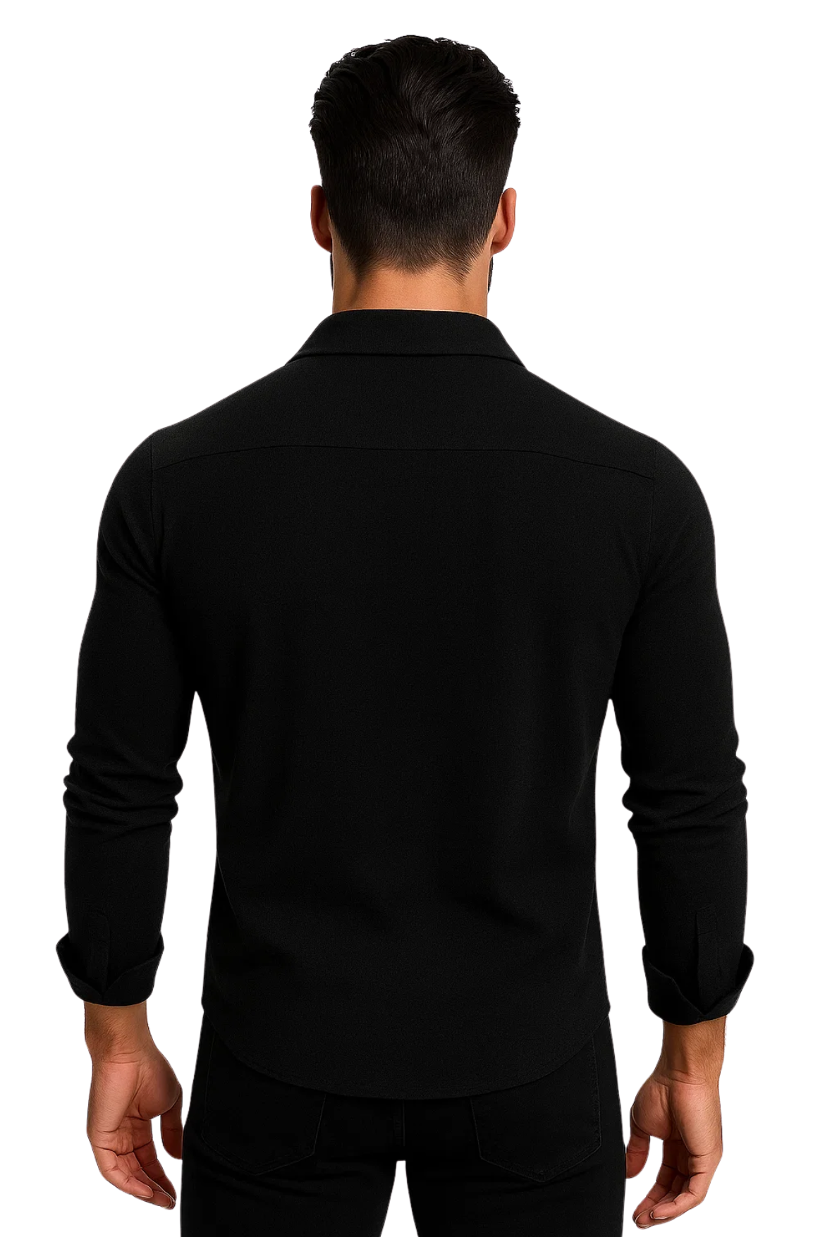 Larry Long-Sleeve Shirt - Black