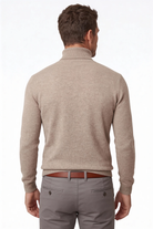 Men’s merino wool turtleneck sweater