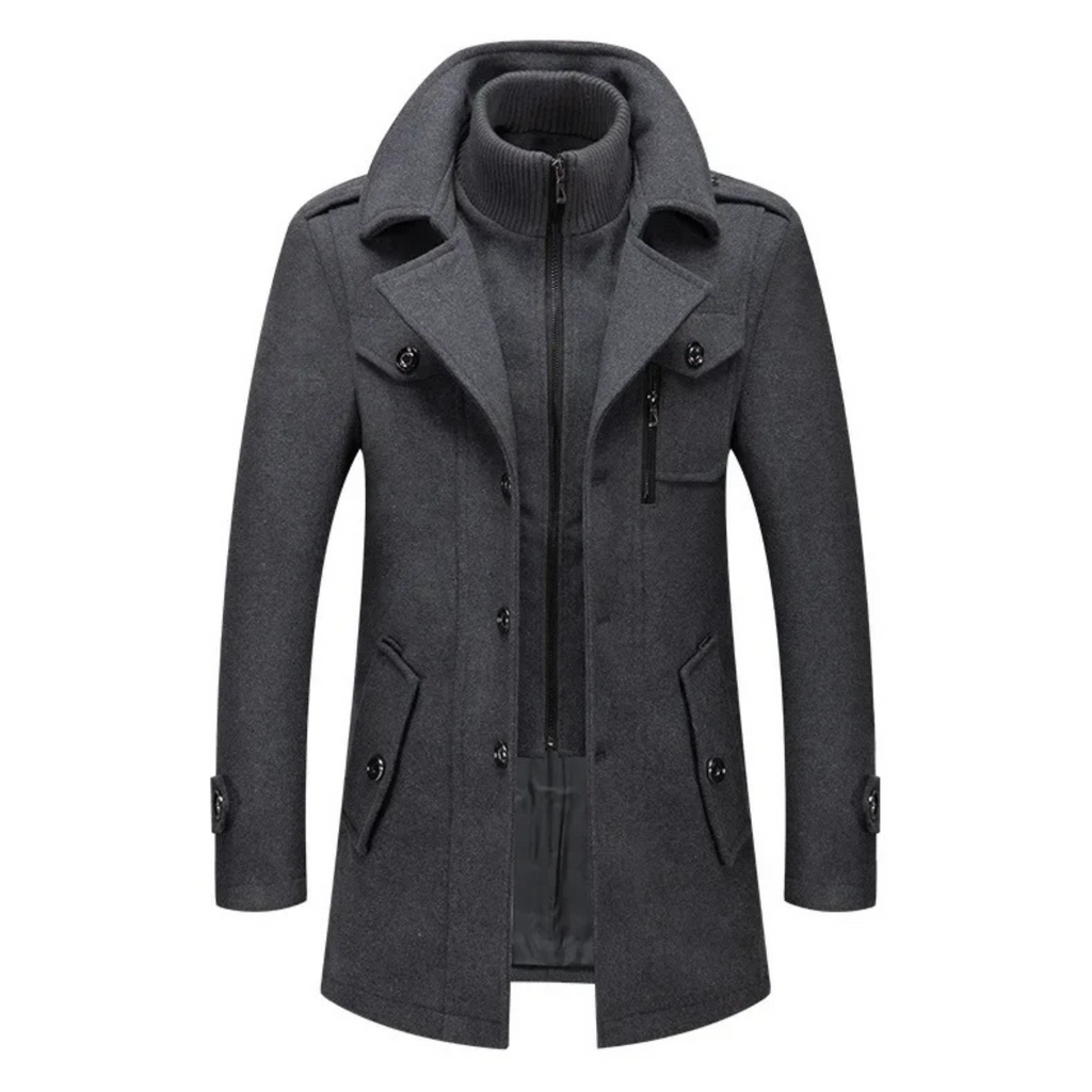 WELLINGTON TRENCH COAT - GREY