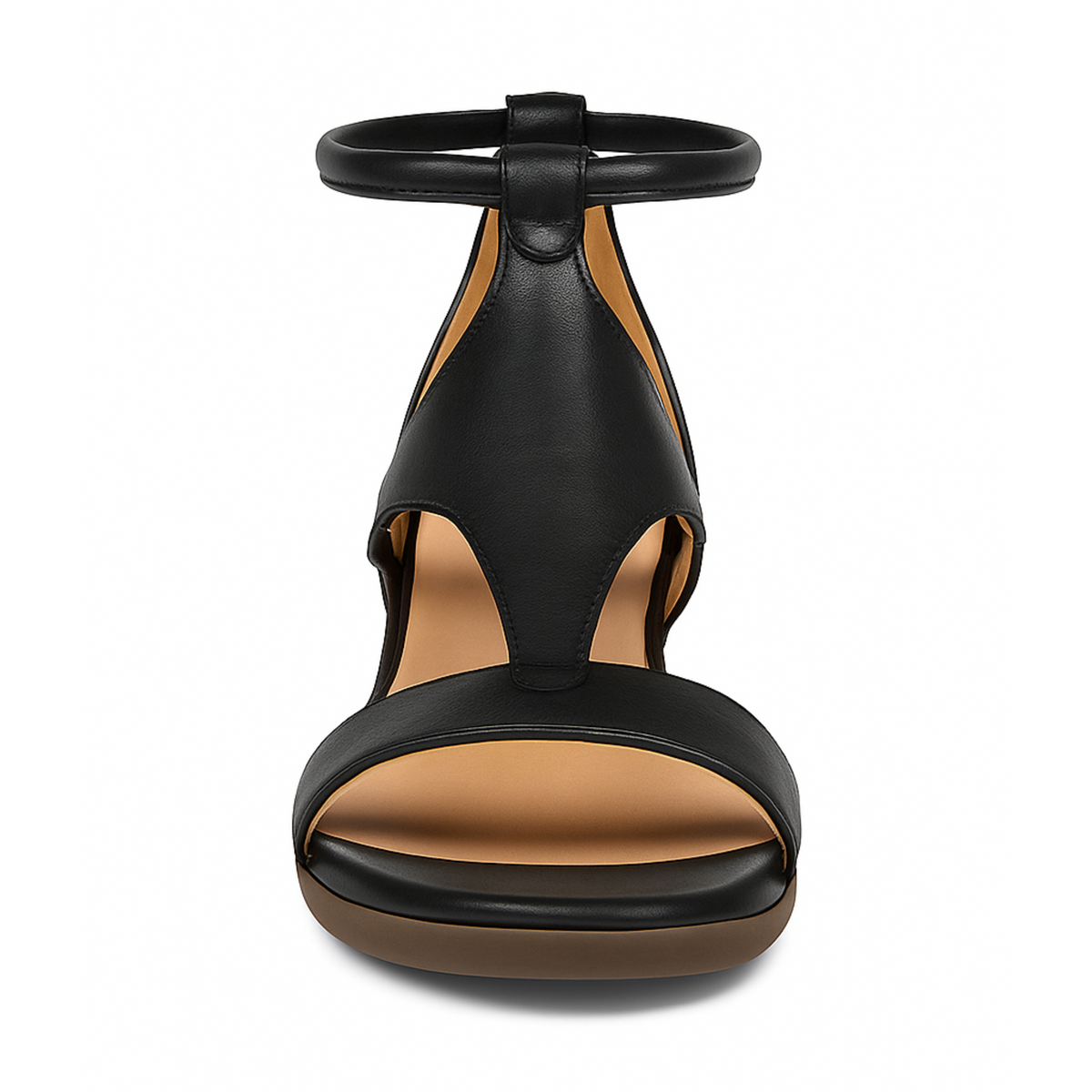 Fiona Wedge Sandals - Black