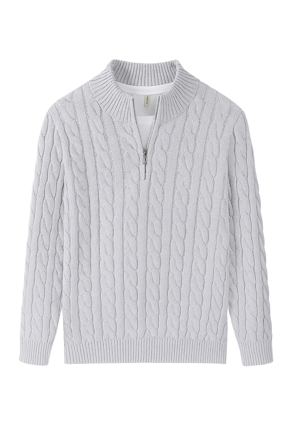 Harbour Half-Zip Sweater - Gray
