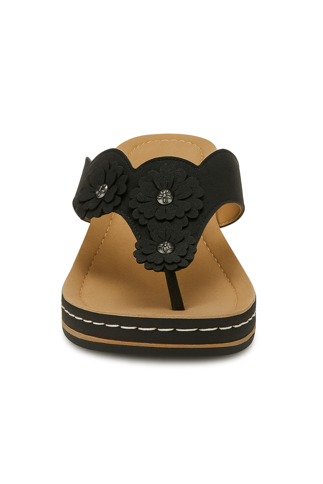Alara Wedge Sandals - Black