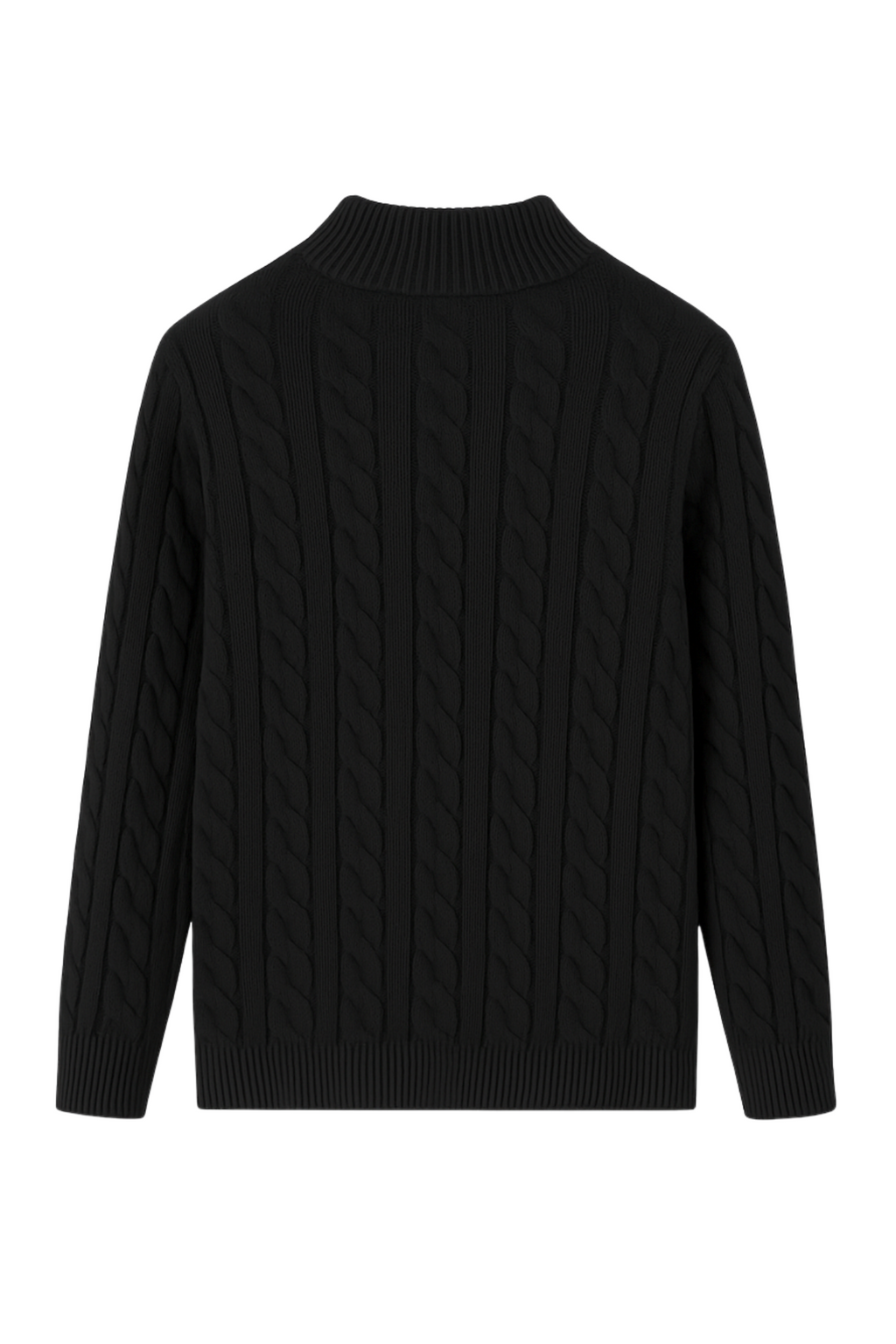 Harbour Half-Zip Sweater - Black
