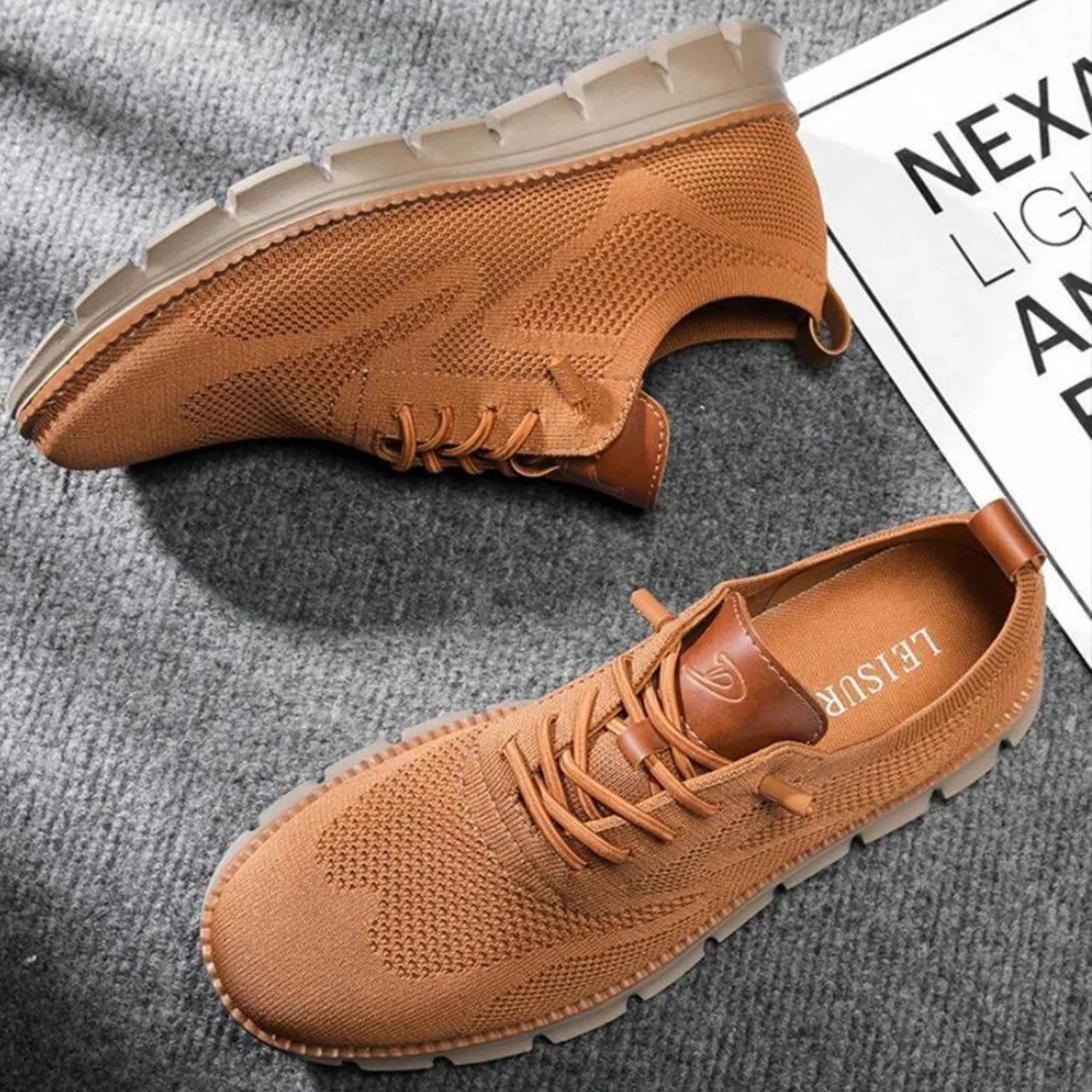 Urban Ultra Comfortable Everyday Shoe - Caramel