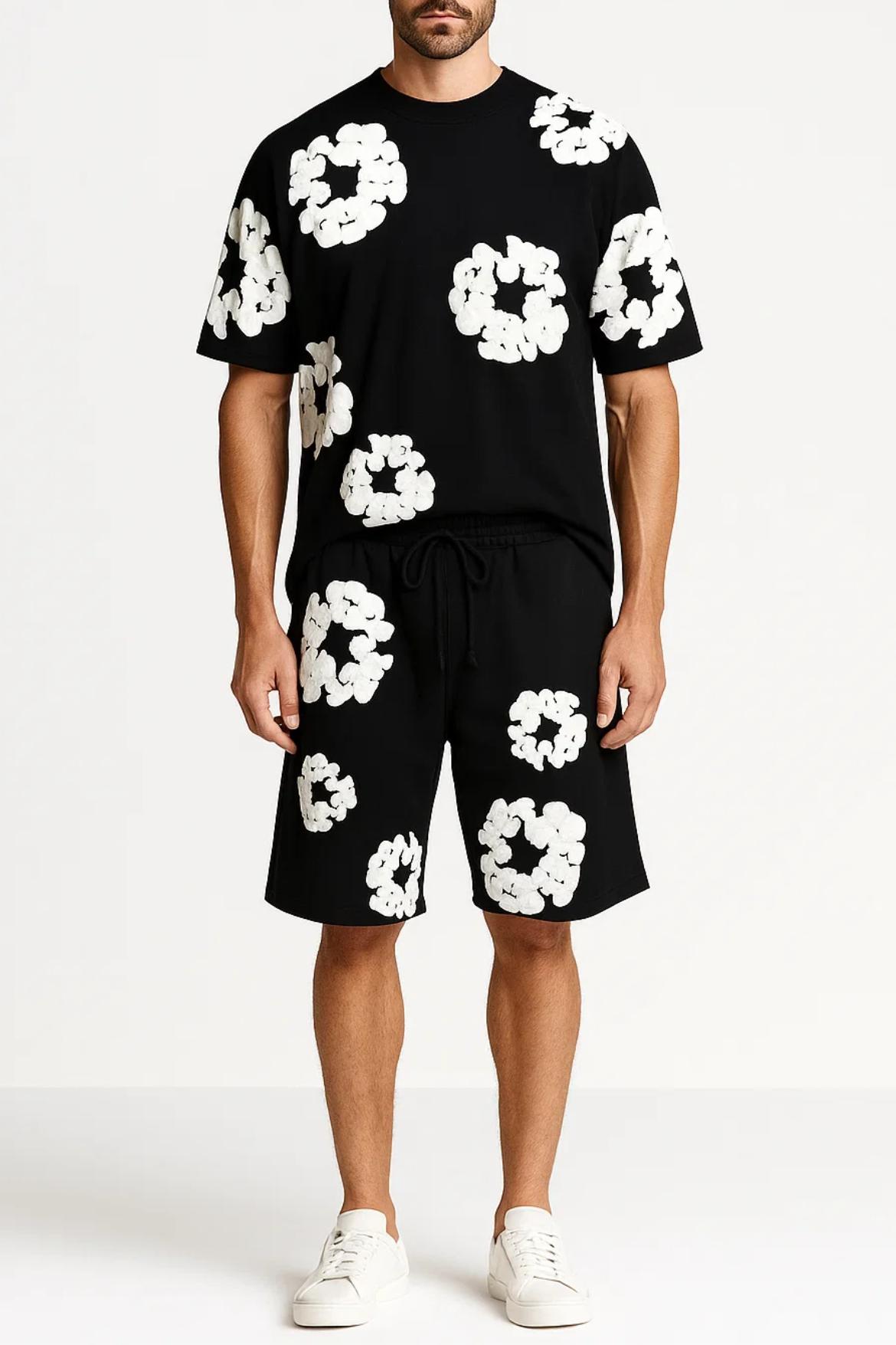The Cotton Bloom Set - Black