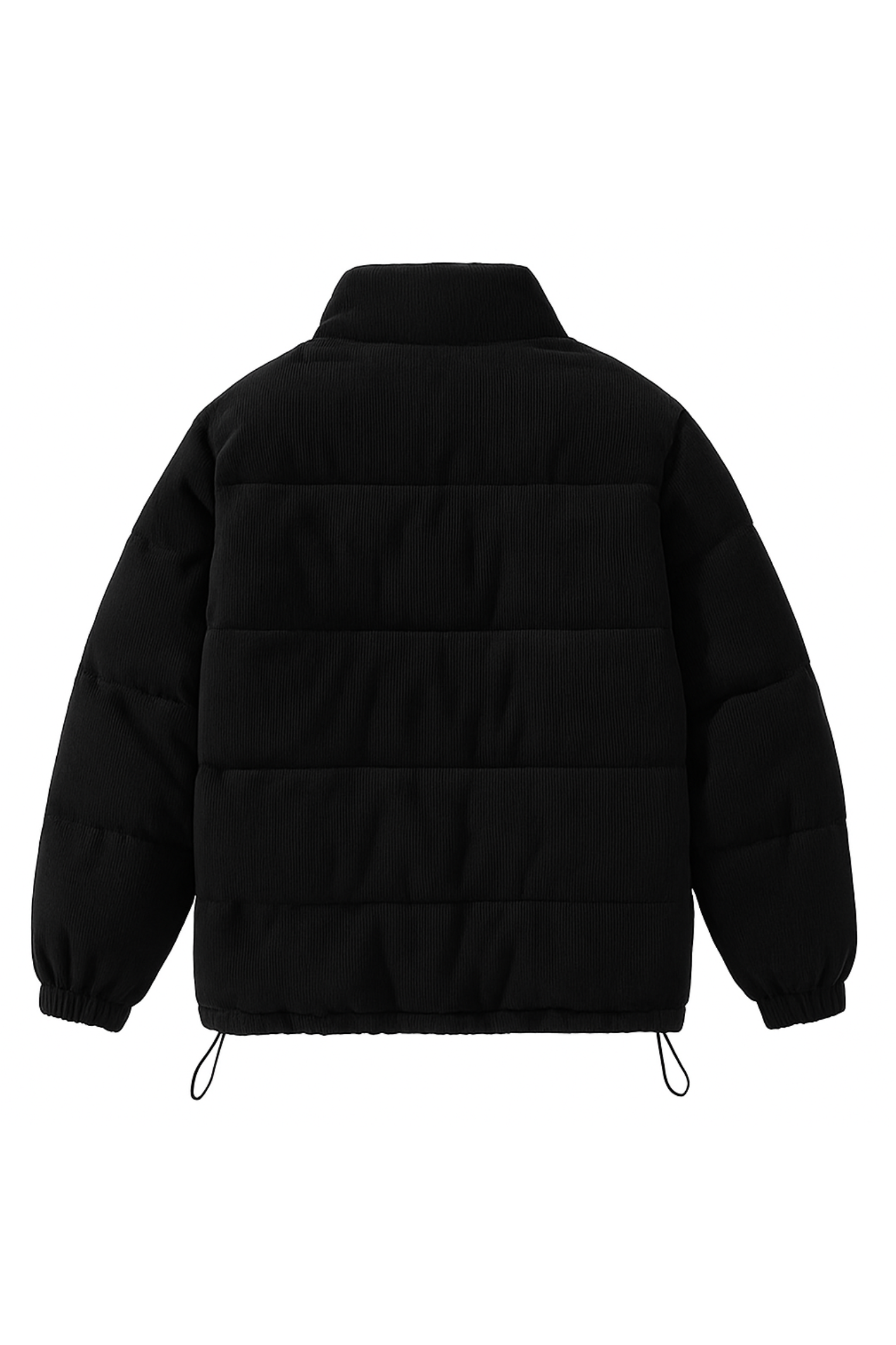NORDSTONE CORD PUFFER - BLACK