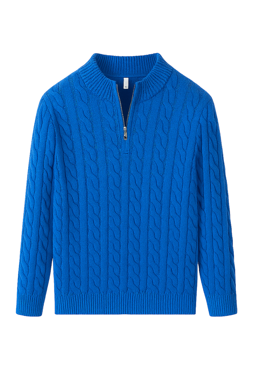 Harbour Half-Zip Sweater - Blue