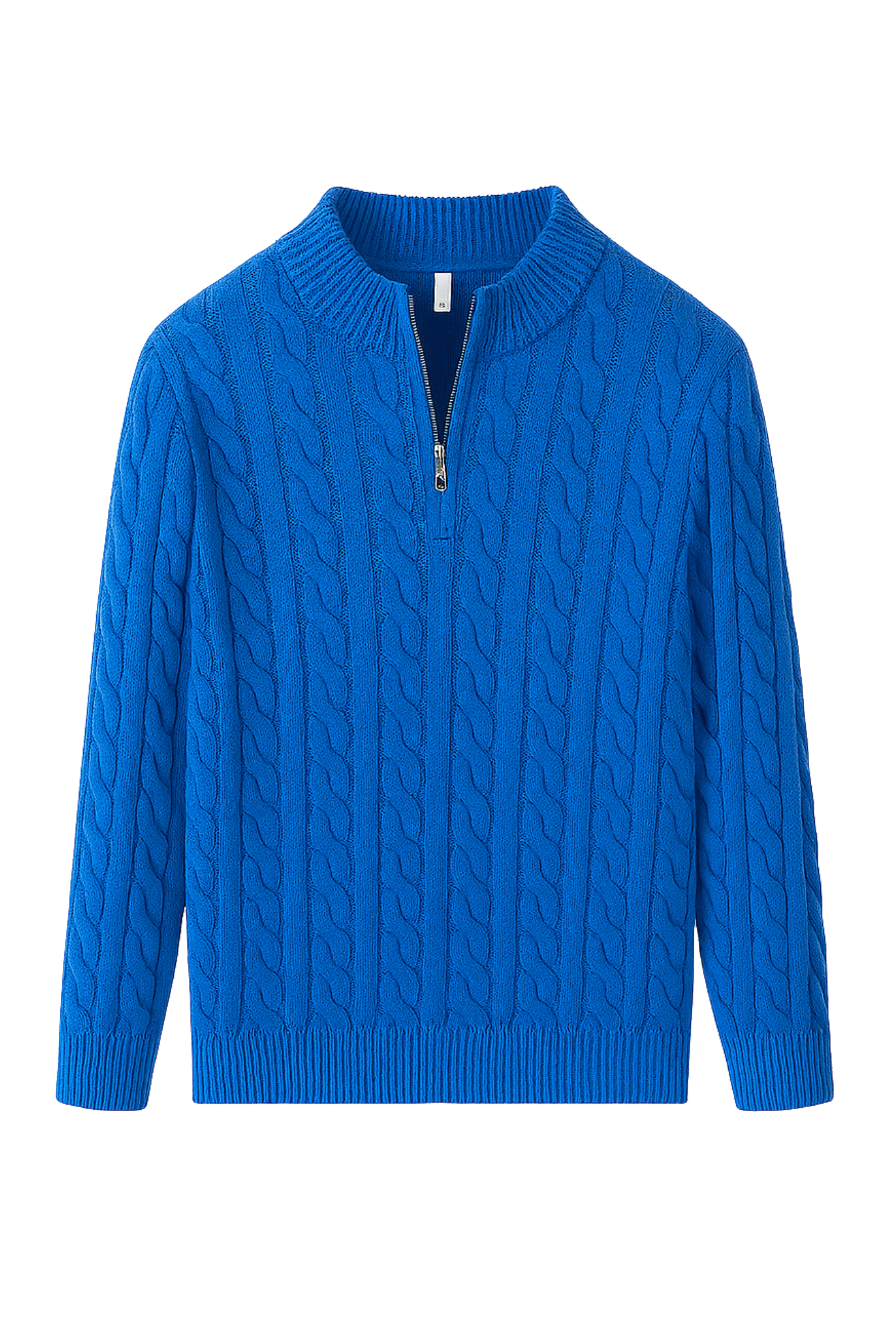 HARBOUR HALF-ZIP JUMPER - BLUE