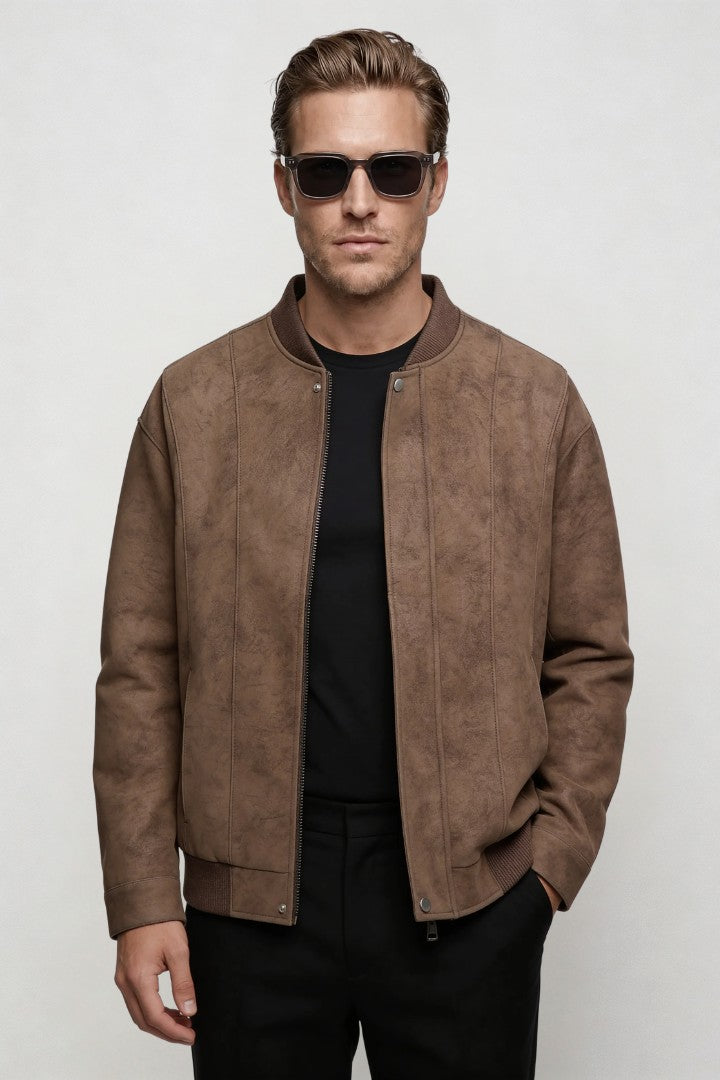 Noa Trucker Jacket - Brown