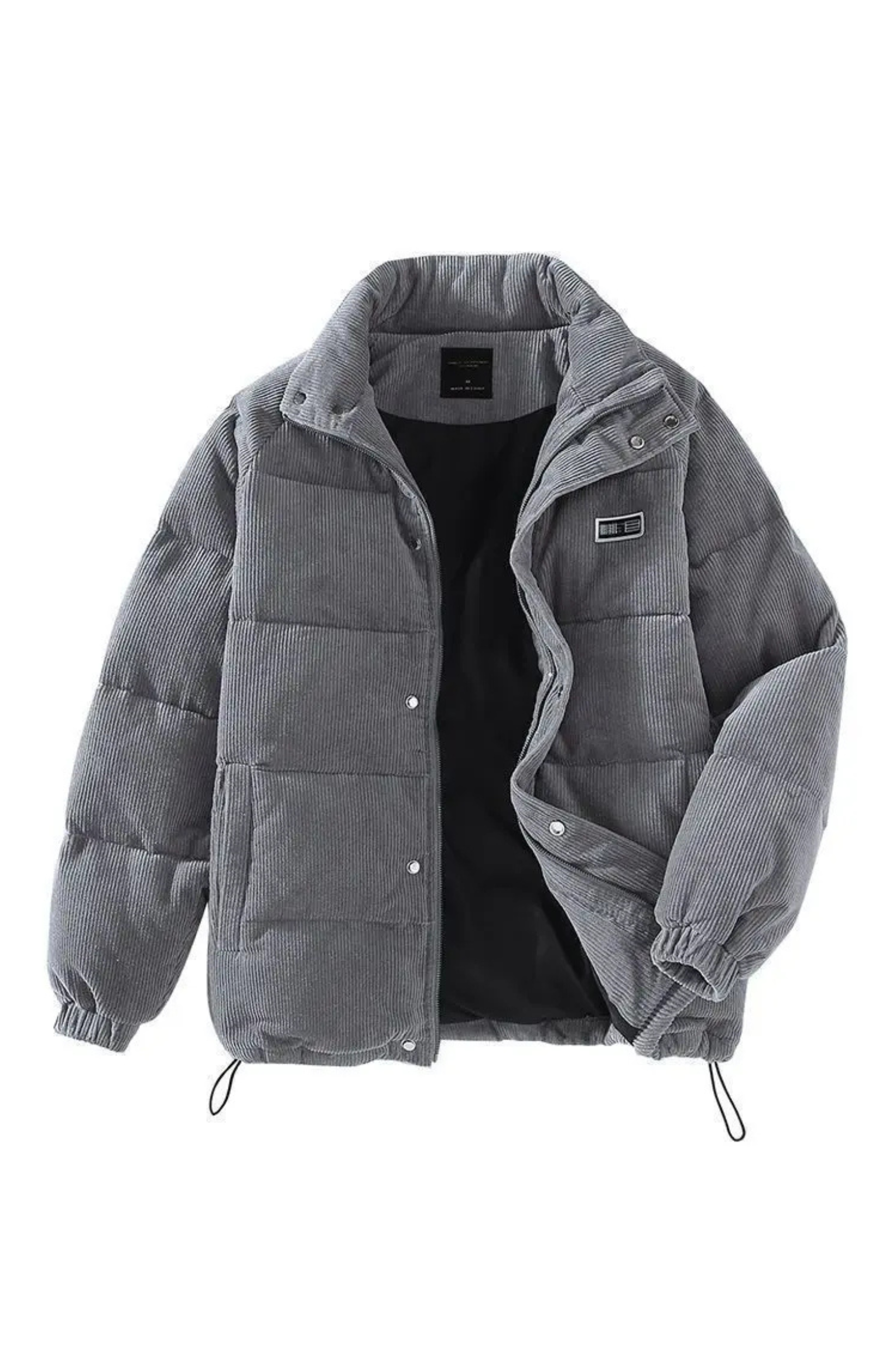 NORDSTONE CORD PUFFER - GREY