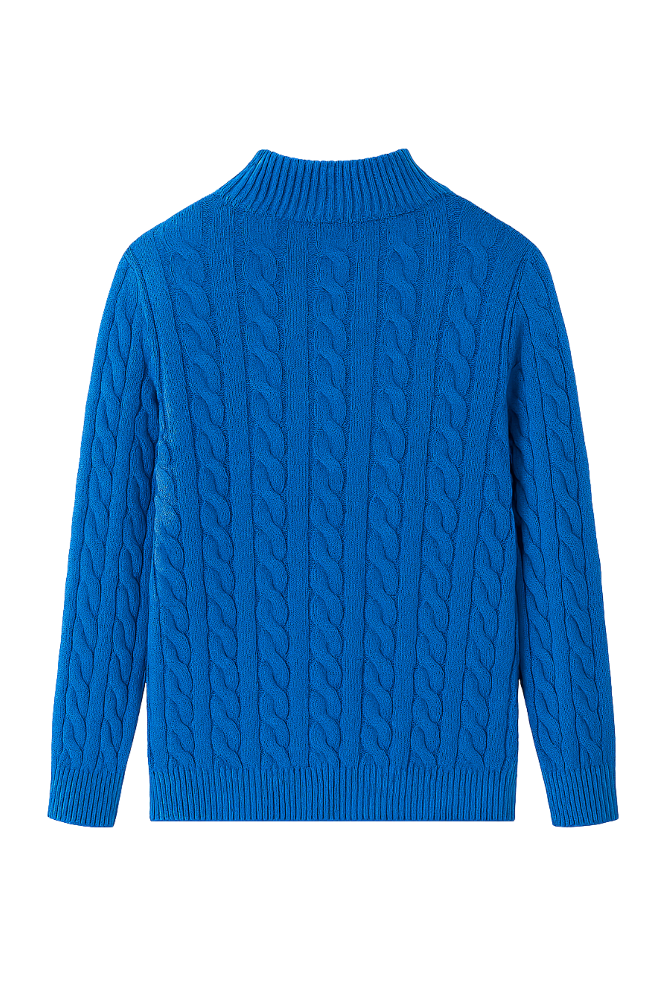 HARBOUR HALF-ZIP JUMPER - BLUE