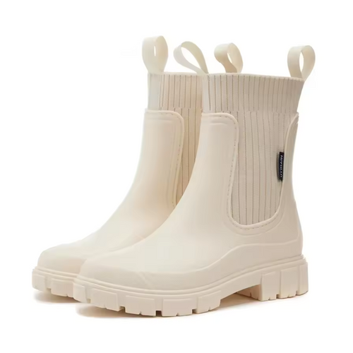 ALVA WATERPROOF RAIN BOOT - IVORY