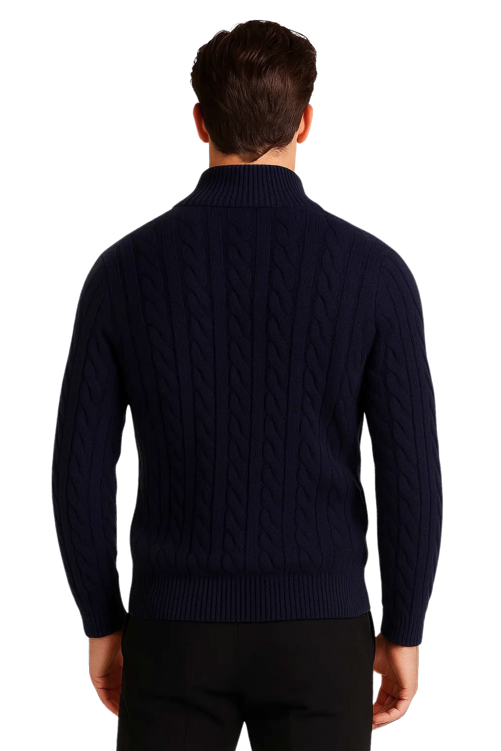 Harbour Half-Zip Sweater - Navy