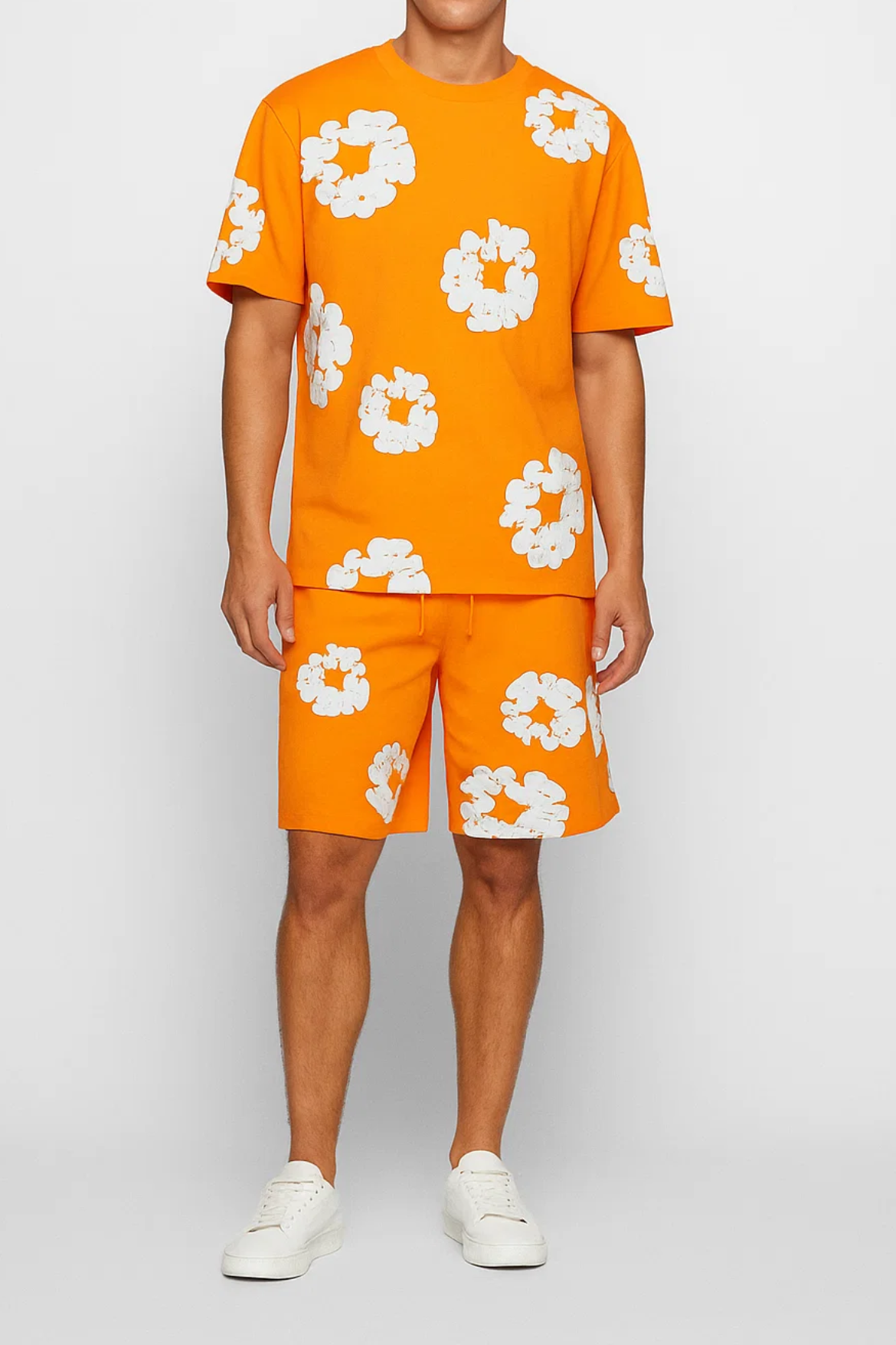 The Cotton Bloom Set - Orange