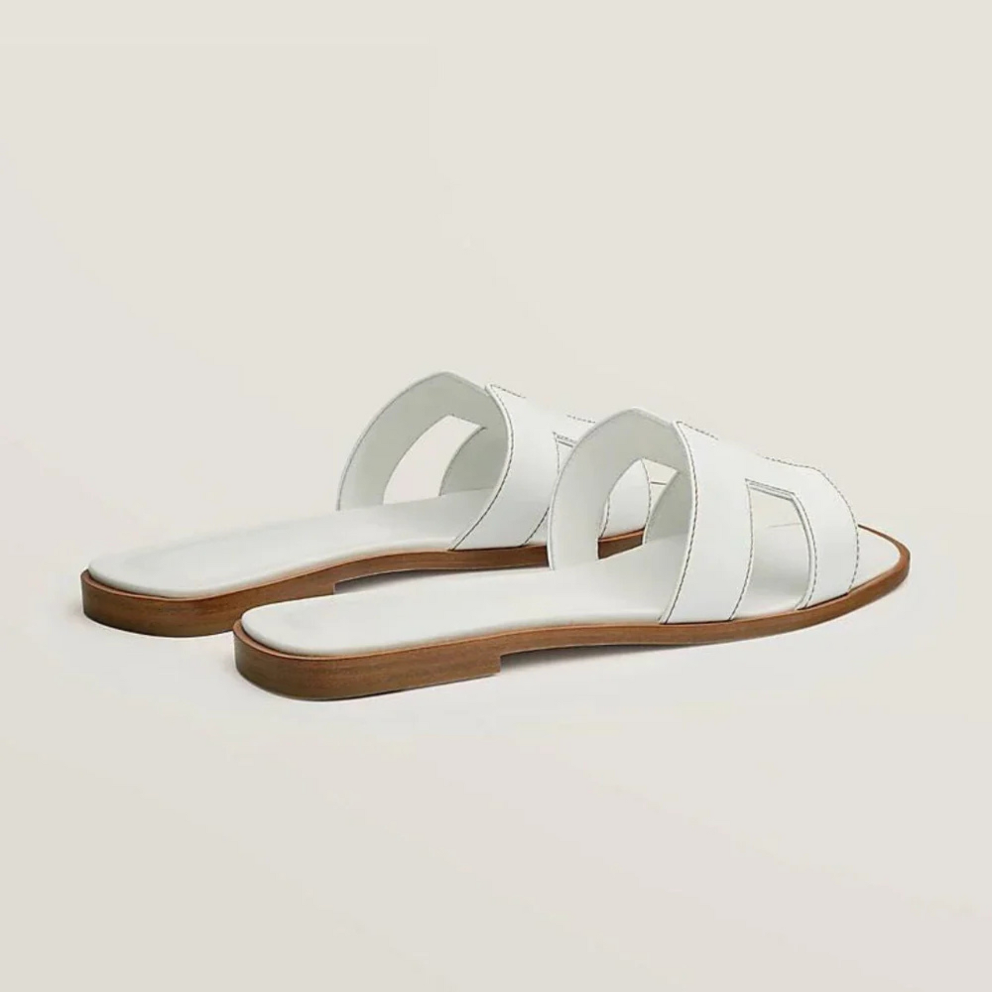 Harper H-Cut Sandals - White