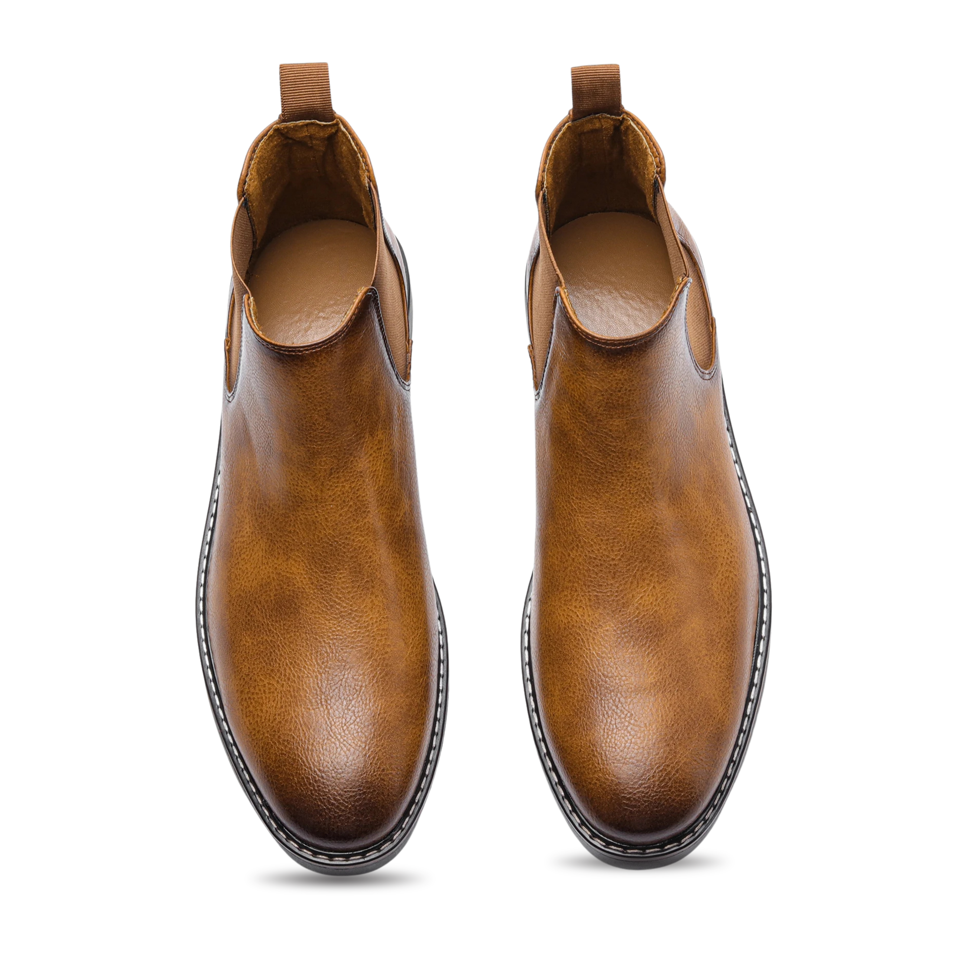 VALEMONT CHELSEA BOOTS - COGNAC