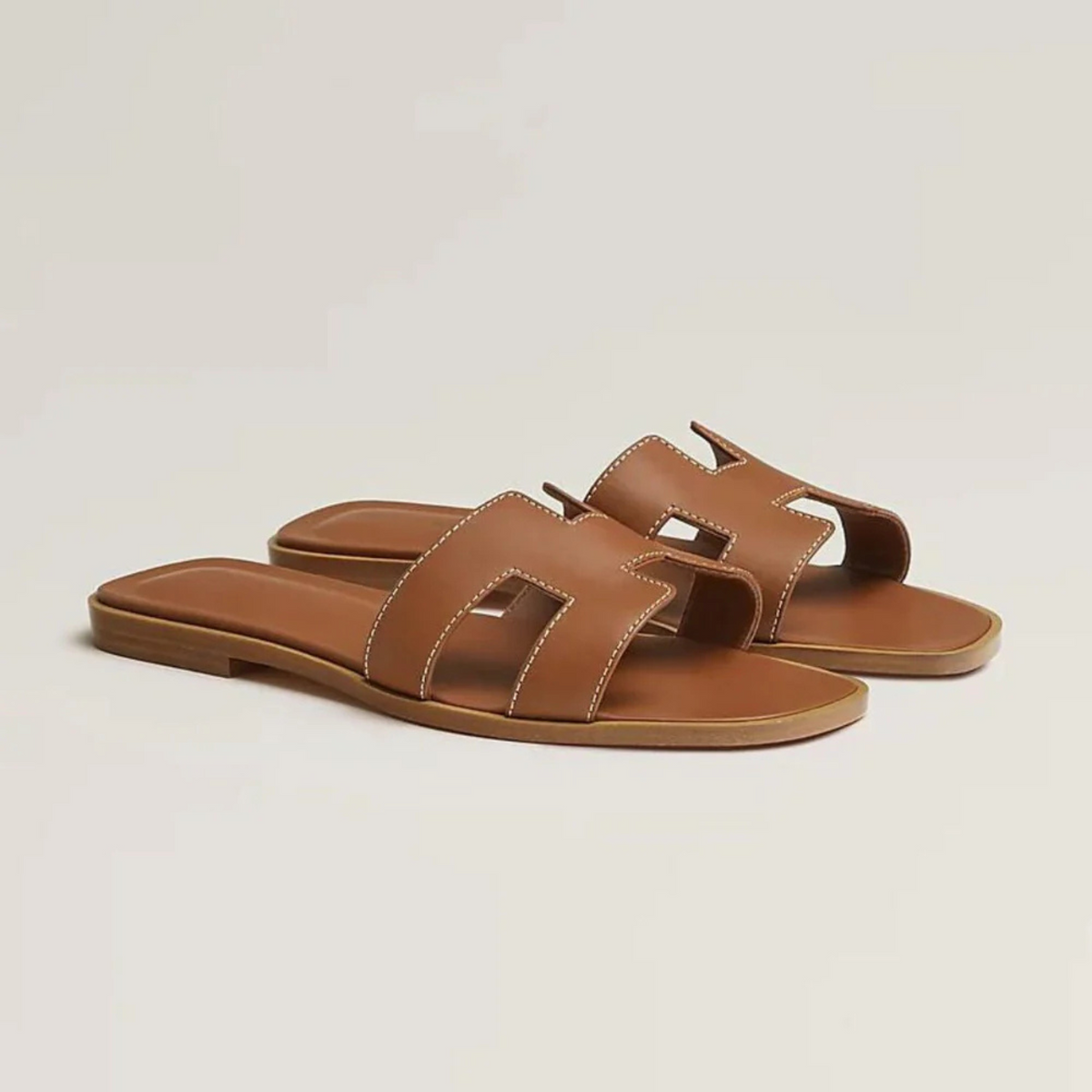 Harper H-Cut Sandals - Brown