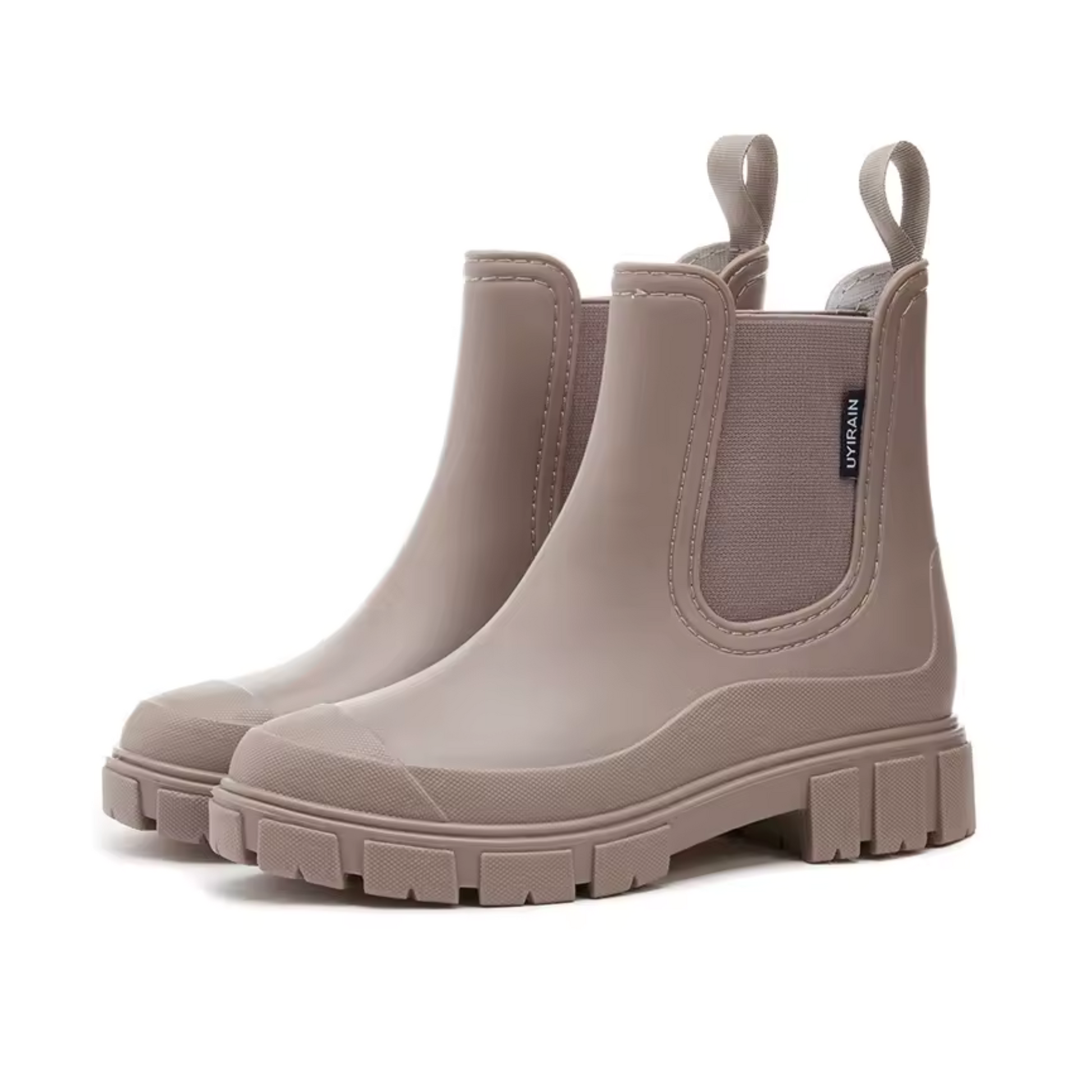 LUMA WATERPROOF RAIN BOOT - TAUPE