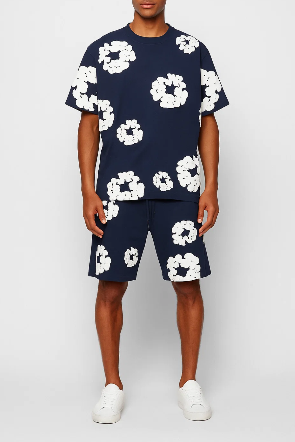 The Cotton Bloom Set - Navy