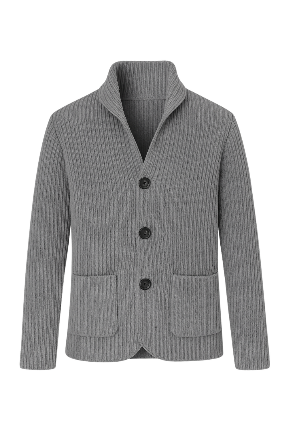 Whitmore Knit Cardigan - Grey