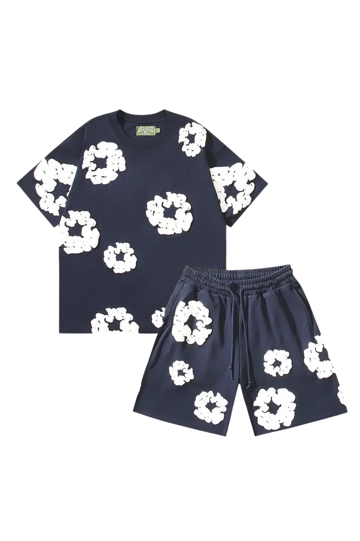 The Cotton Bloom Set - Navy