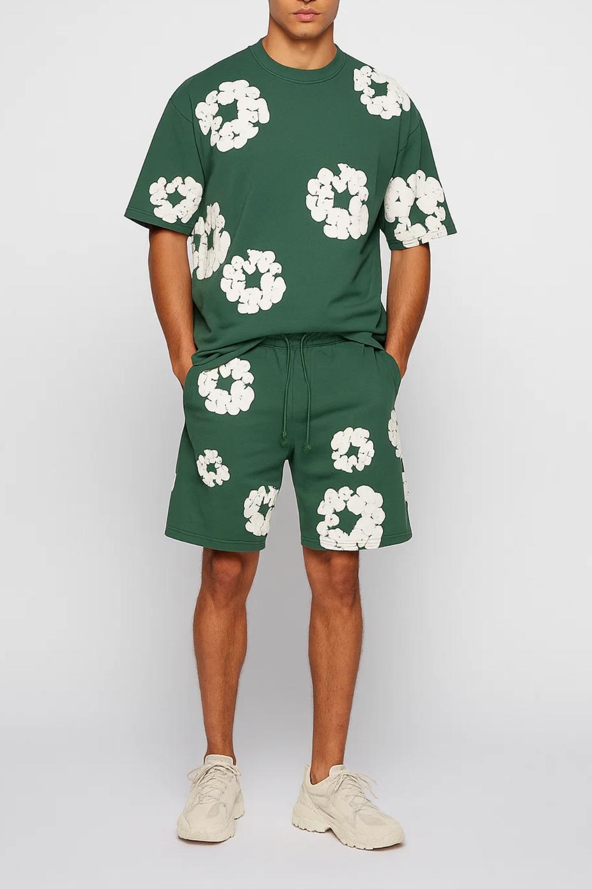 The Cotton Bloom Set - Green