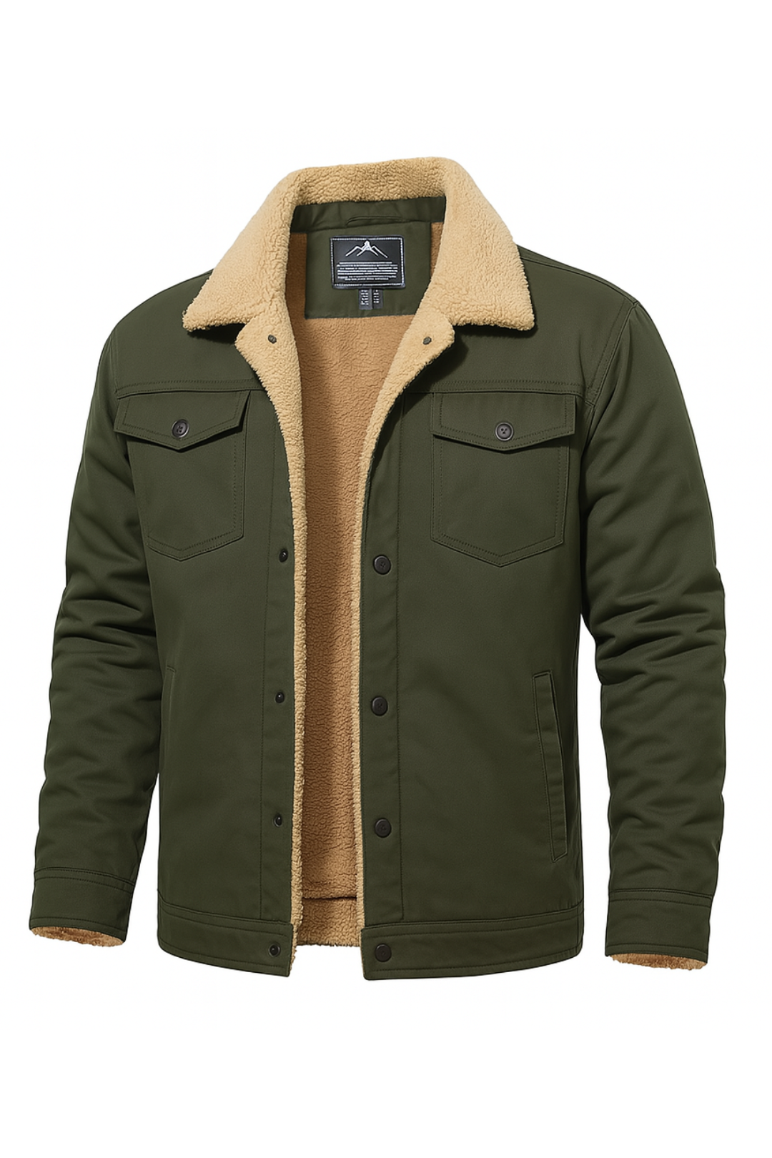 ALPINE TRUCKER JACKET  - ARMY