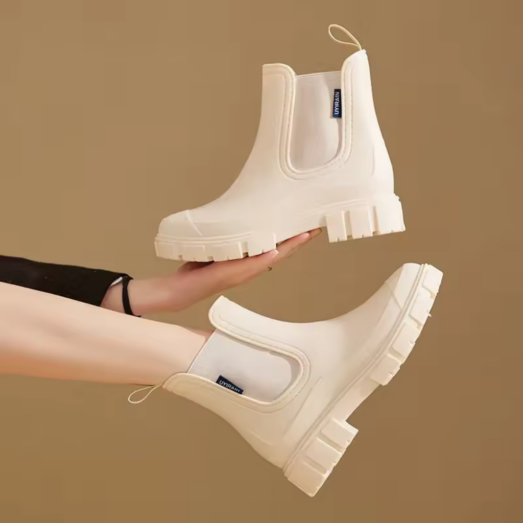 LUMA WATERPROOF RAIN BOOT - IVORY