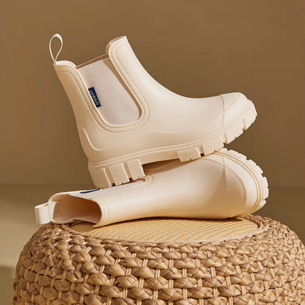LUMA WATERPROOF RAIN BOOT - IVORY