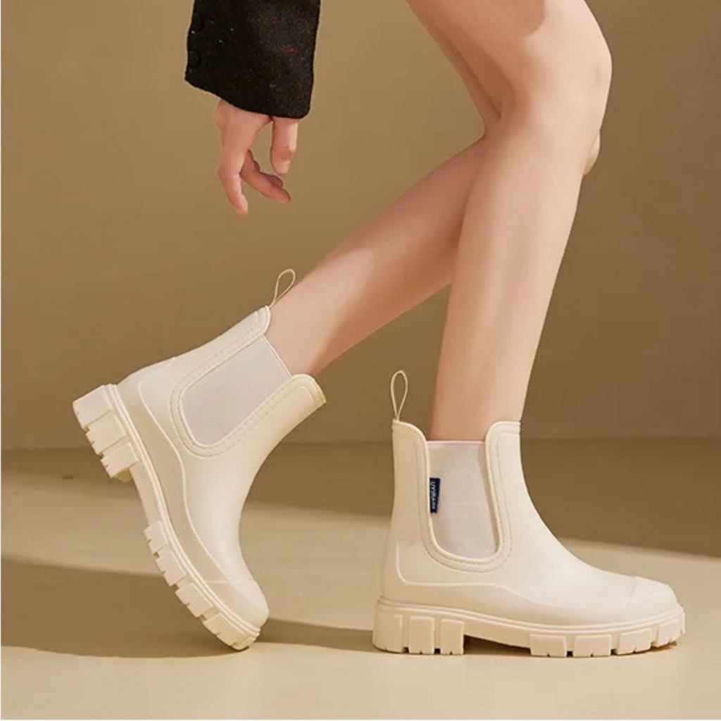 LUMA WATERPROOF RAIN BOOT - IVORY