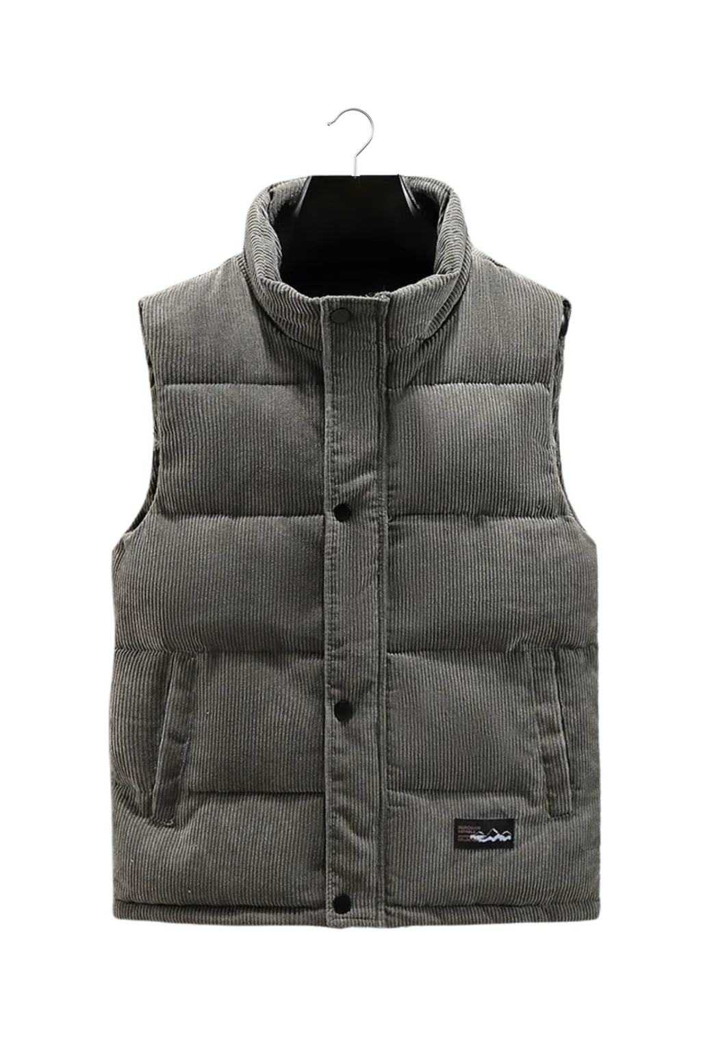 Monterra Cord Bodywarmer - Grey