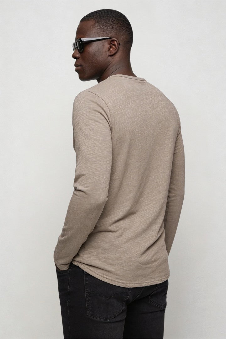 David Henley Shirt - Sand Beige