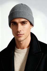 Nero Cashmere Beanie